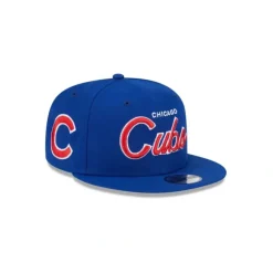 Cheap Chicago Cubs Script Kids 9FIFTY Snapback Hat - KTGCaps - Baseball caps for various teams, purchased online at a discount Caps