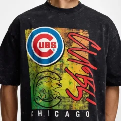 Best Chicago Cubs Sport Classics Boxy Black TShirt - KTGCaps - Baseball caps for various teams, purchased online at a discount Caps
