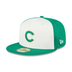 Clearance Chicago Cubs St Patricks Day 2024 59FIFTY Fitted Hat - KTGCaps - Baseball caps for various teams, purchased online at a discount Caps