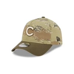 Sale Chicago Cubs Tiger Camo 9FORTY AFrame Snapback Hat - KTGCaps - Baseball caps for various teams, purchased online at a discount Caps