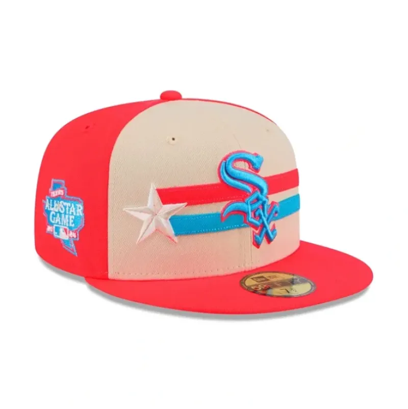 Outlet Chicago White Sox 2024 AllStar Game 59FIFTY Fitted Hat - KTGCaps - Baseball caps for various teams, purchased online at a discount Caps