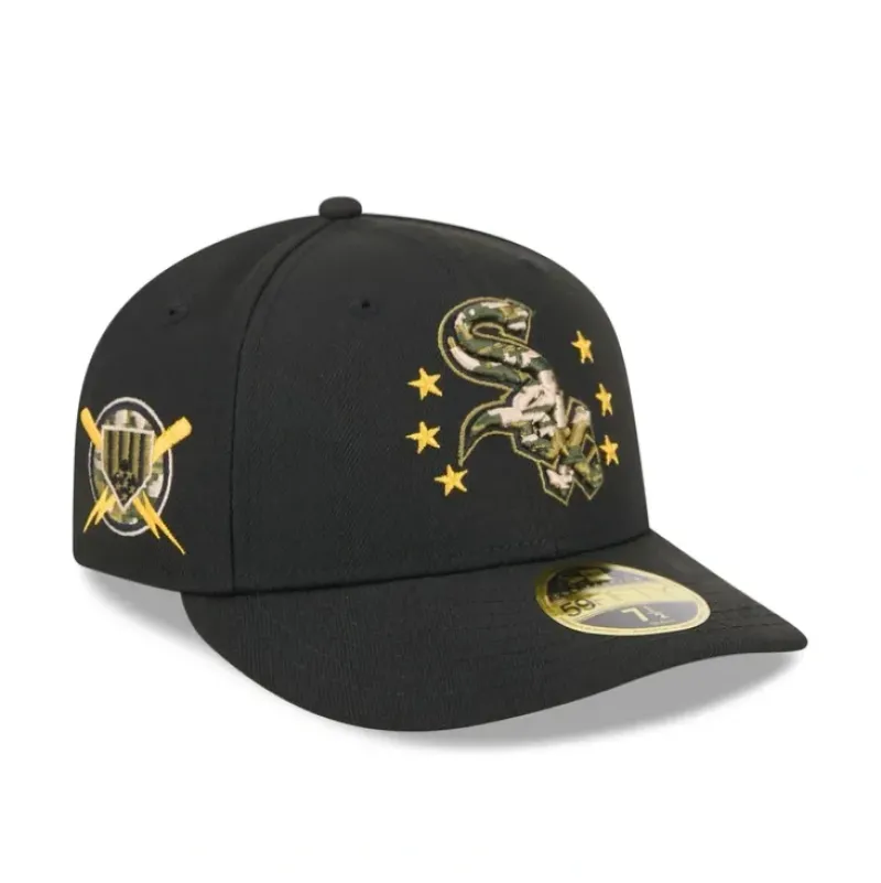 Outlet Chicago White Sox Armed Forces Day 2024 Low Profile 59FIFTY Fitted Hat - KTGCaps - Baseball caps for various teams, purchased online at a discount Caps