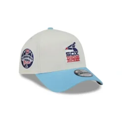 Store Chicago White Sox Chrome White 9FORTY AFrame Snapback Hat - KTGCaps - Baseball caps for various teams, purchased online at a discount Caps