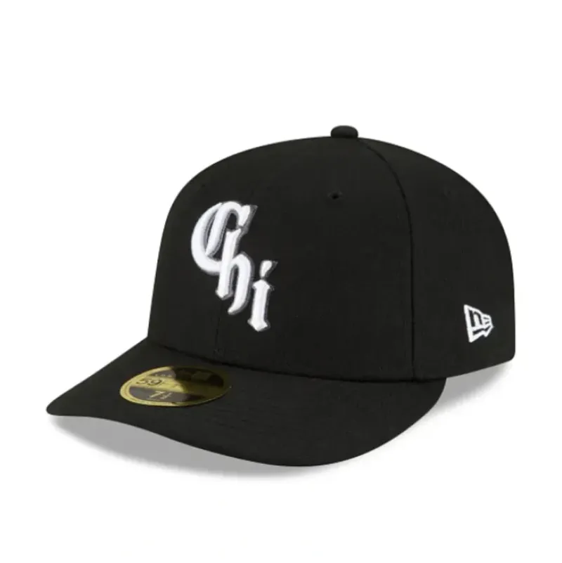 Best Sale Chicago White Sox City Connect Low Profile 59FIFTY Fitted Hat - KTGCaps - Baseball caps for various teams, purchased online at a discount Caps