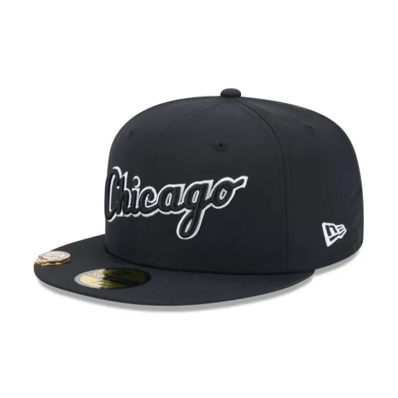 Hot Chicago White Sox Fairway Wordmark 59FIFTY Fitted Hat - KTGCaps - Baseball caps for various teams, purchased online at a discount Caps