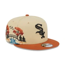 Outlet Chicago White Sox Fall Landscape 9FIFTY Snapback Hat - KTGCaps - Baseball caps for various teams, purchased online at a discount Caps