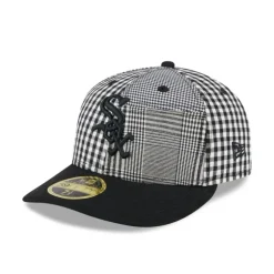 Shop Chicago White Sox Patch Plaid Low Profile 59FIFTY Fitted Hat - KTGCaps - Baseball caps for various teams, purchased online at a discount Caps