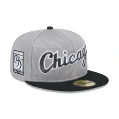 Online Chicago White Sox Pivot Mesh 59FIFTY Fitted Hat - KTGCaps - Baseball caps for various teams, purchased online at a discount Caps