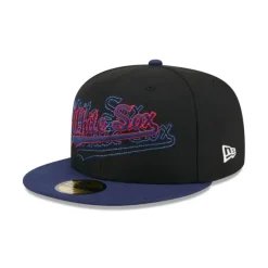 Best Chicago White Sox Shadow Stitch 59FIFTY Fitted Hat - KTGCaps - Baseball caps for various teams, purchased online at a discount Caps