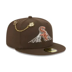 Outlet Chicago White Sox Spider Pin 59FIFTY Fitted Hat - KTGCaps - Baseball caps for various teams, purchased online at a discount Caps