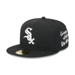 Online Chicago White Sox Team Verbiage 59FIFTY Fitted Hat - KTGCaps - Baseball caps for various teams, purchased online at a discount Caps