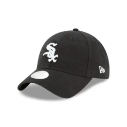 Cheap Chicago White Sox Womens Core Classic Black 9TWENTY Adjustable Hat - KTGCaps - Baseball caps for various teams, purchased online at a discount Caps