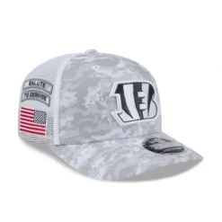 Cheap Cincinnati Bengals 2024 Salute to Service 9SEVENTY Trucker Hat - KTGCaps - Baseball caps for various teams, purchased online at a discount Caps
