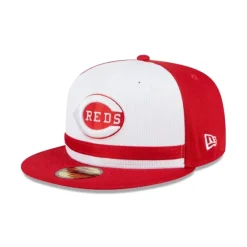 Best Sale Cincinnati Reds City Mesh 59FIFTY Fitted Hat - KTGCaps - Baseball caps for various teams, purchased online at a discount Caps