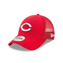 Online Cincinnati Reds 9FORTY Trucker Hat - KTGCaps - Baseball caps for various teams, purchased online at a discount Caps