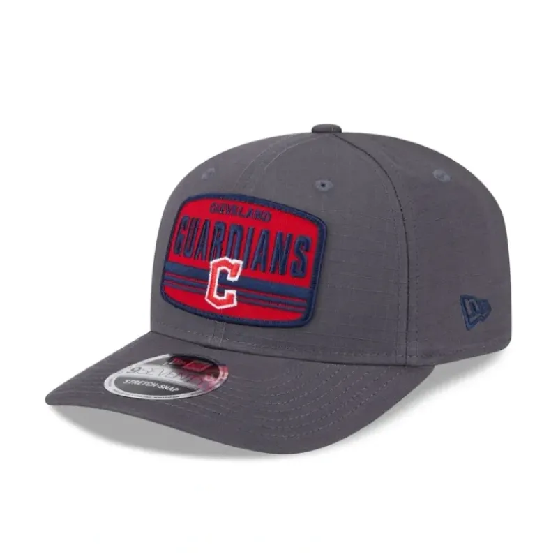 Clearance Cleveland Guardians Team Elevated 9SEVENTY StretchSnap Hat - KTGCaps - Baseball caps for various teams, purchased online at a discount Caps