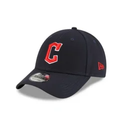 Outlet Cleveland Guardians The League Road 9FORTY Adjustable Hat - KTGCaps - Baseball caps for various teams, purchased online at a discount Caps