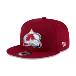 Clearance Colorado Avalanche Cardinal 9FIFTY Snapback Hat - KTGCaps - Baseball caps for various teams, purchased online at a discount Caps