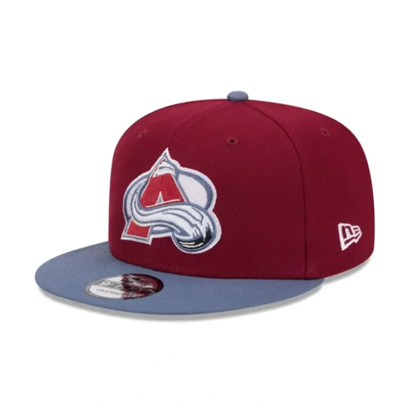 Clearance Colorado Avalanche 9FIFTY Snapback Hat - KTGCaps - Baseball caps for various teams, purchased online at a discount Caps