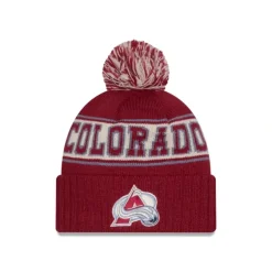 Shop Colorado Avalanche Retro Pom Knit Hat - KTGCaps - Baseball caps for various teams, purchased online at a discount Caps