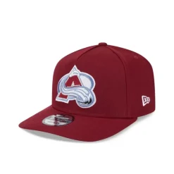 Outlet Colorado Avalanche Team 9FIFTY AFrame Snapback Hat - KTGCaps - Baseball caps for various teams, purchased online at a discount Caps