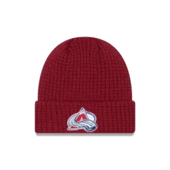 Sale Colorado Avalanche Waffle Knit Beanie - KTGCaps - Baseball caps for various teams, purchased online at a discount Caps