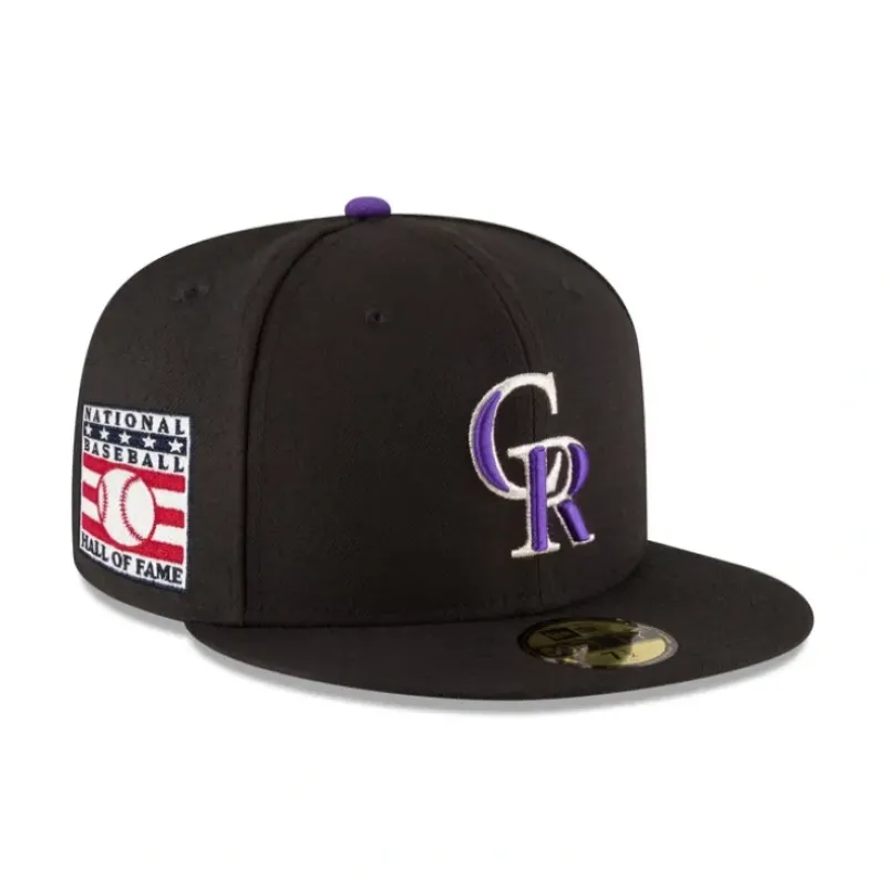 Online Colorado Rockies Hall of Fame Weekend 2024 59FIFTY Fitted Hat - KTGCaps - Baseball caps for various teams, purchased online at a discount Caps
