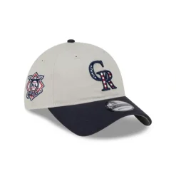Clearance Colorado Rockies Independence Day 2024 9TWENTY Adjustable Hat - KTGCaps - Baseball caps for various teams, purchased online at a discount Caps