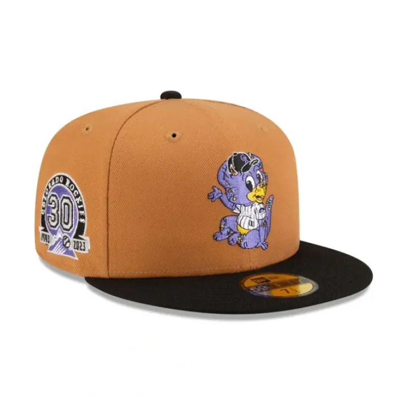 Shop Colorado Rockies Mini Mascot 59FIFTY Fitted Hat - KTGCaps - Baseball caps for various teams, purchased online at a discount Caps