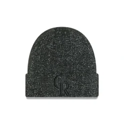 Best Colorado Rockies Reflective Black Knit Beanie - KTGCaps - Baseball caps for various teams, purchased online at a discount Caps
