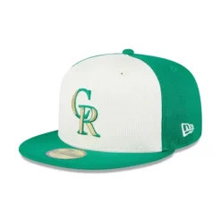 Cheap Colorado Rockies St Patricks Day 2024 59FIFTY Fitted Hat - KTGCaps - Baseball caps for various teams, purchased online at a discount Caps