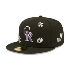Shop Colorado Rockies Sunlight Pop 59FIFTY Fitted Hat - KTGCaps - Baseball caps for various teams, purchased online at a discount Caps