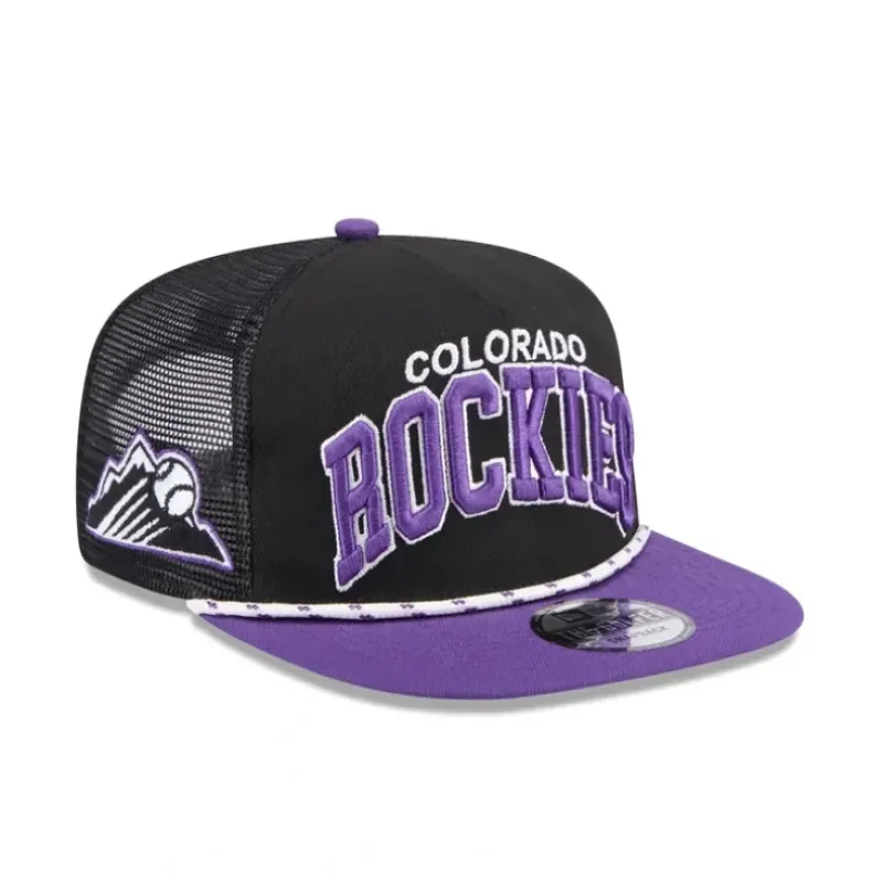 Online Colorado Rockies Throwback Golfer Hat - KTGCaps - Baseball caps for various teams, purchased online at a discount Caps
