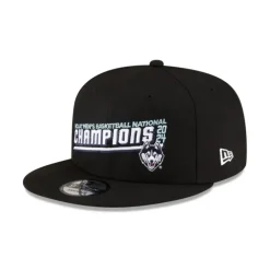 Outlet Connecticut Huskies 2024 NCAA Division I Champions 9FIFTY Snapback Hat - KTGCaps - Baseball caps for various teams, purchased online at a discount Caps