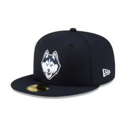 Sale Connecticut Huskies 59FIFTY Fitted Hat - KTGCaps - Baseball caps for various teams, purchased online at a discount Caps