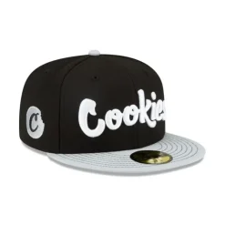 Sale Cookies Gray Visor 59FIFTY Fitted Hat - KTGCaps - Baseball caps for various teams, purchased online at a discount Caps