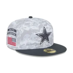 Best Dallas Cowboys 2024 Salute to Service 59FIFTY Fitted Hat - KTGCaps - Baseball caps for various teams, purchased online at a discount Caps