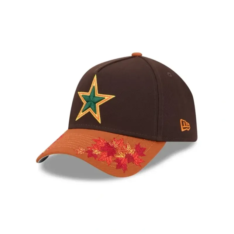 Store Dallas Cowboys Fall Foliage 9FORTY AFrame Snapback Hat - KTGCaps - Baseball caps for various teams, purchased online at a discount Caps