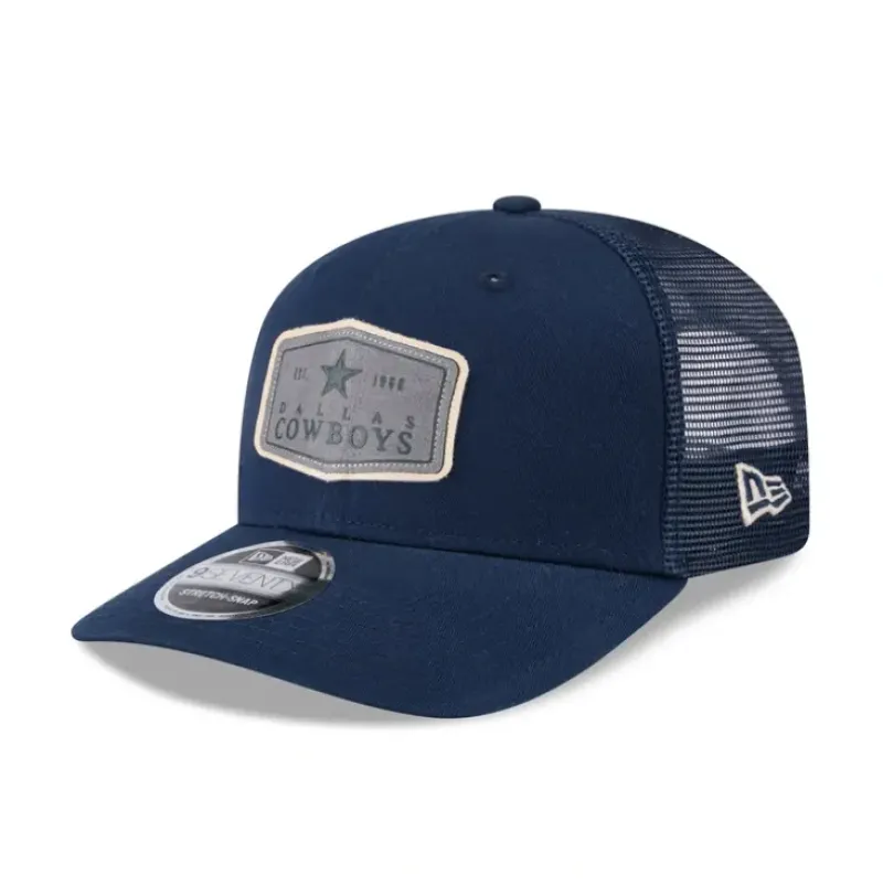 Online Dallas Cowboys Labeled 9SEVENTY StretchSnap Hat - KTGCaps - Baseball caps for various teams, purchased online at a discount Caps