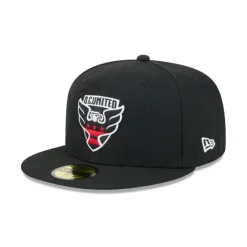 Clearance DC United Team 59FIFTY Fitted Hat - KTGCaps - Baseball caps for various teams, purchased online at a discount Caps