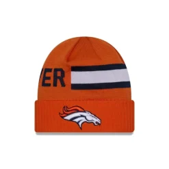 Shop Denver Broncos 2024 Cold Weather Tech Knit Beanie - KTGCaps - Baseball caps for various teams, purchased online at a discount Caps