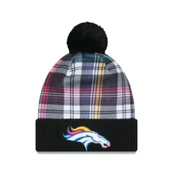 Outlet Denver Broncos 2024 Crucial Catch Sport Pom Knit Hat - KTGCaps - Baseball caps for various teams, purchased online at a discount Caps