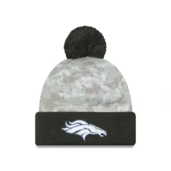 Cheap Denver Broncos 2024 Salute to Service Pom Knit Hat - KTGCaps - Baseball caps for various teams, purchased online at a discount Caps