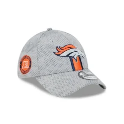 Best Denver Broncos 2024 Sideline Gray 39THIRTY Stretch Fit Hat - KTGCaps - Baseball caps for various teams, purchased online at a discount Caps