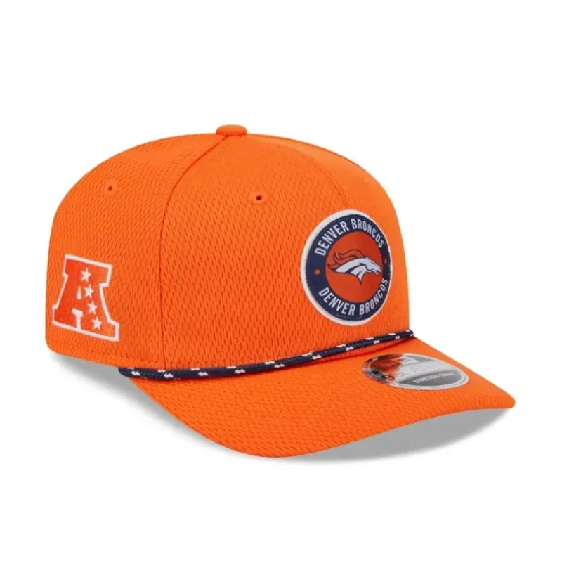 Shop Denver Broncos 2024 Sideline 9SEVENTY StretchSnap Hat - KTGCaps - Baseball caps for various teams, purchased online at a discount Caps