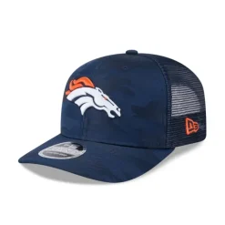Shop Denver Broncos Camo 9SEVENTY Trucker StretchSnap Hat - KTGCaps - Baseball caps for various teams, purchased online at a discount Caps