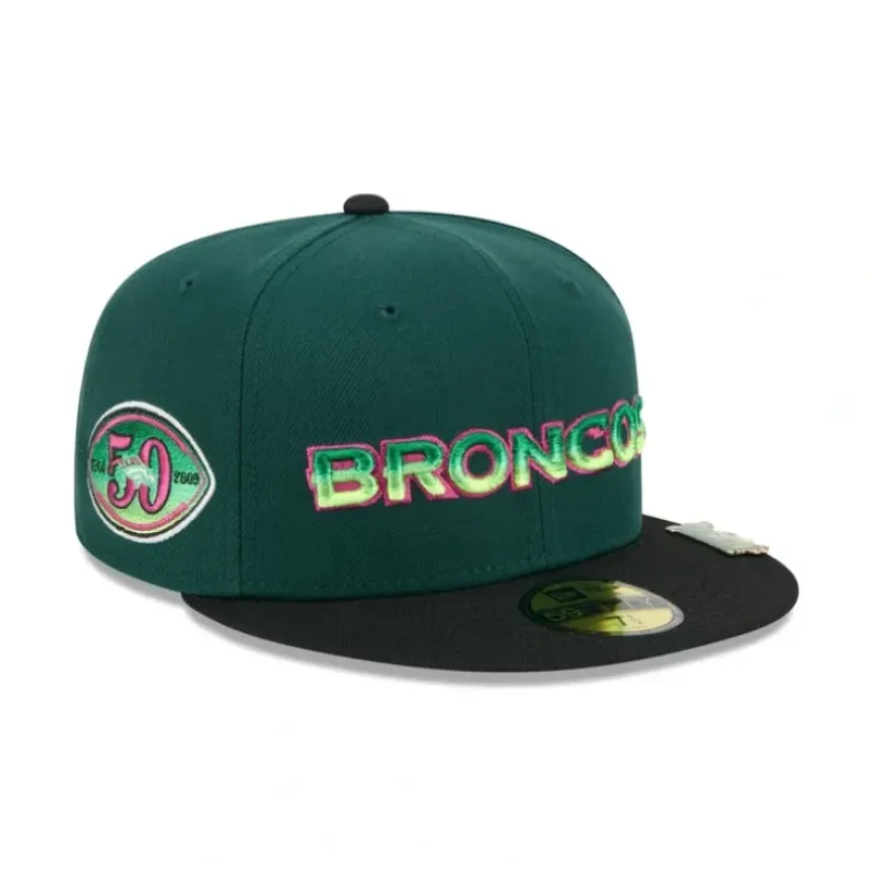 Clearance Denver Broncos Crawlers 59FIFTY Fitted Hat - KTGCaps - Baseball caps for various teams, purchased online at a discount Caps