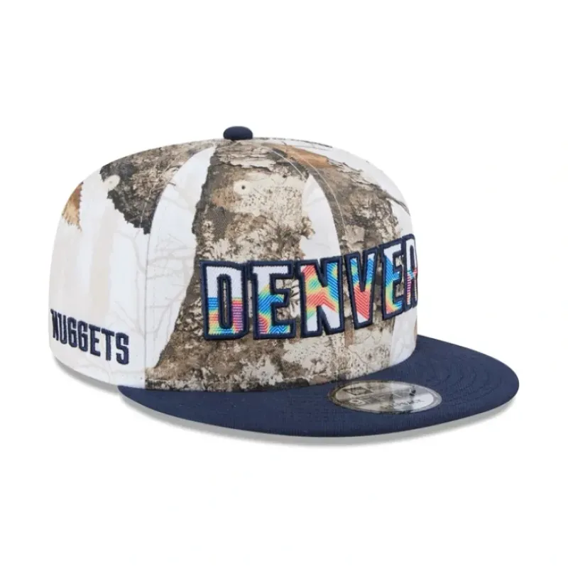 Best Sale Denver Nuggets 2024 Country x City Realtree 9FIFTY Snapback Hat - KTGCaps - Baseball caps for various teams, purchased online at a discount Caps