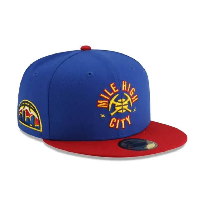 Clearance Denver Nuggets 2024 Statement Edition 59FIFTY Fitted Hat - KTGCaps - Baseball caps for various teams, purchased online at a discount Caps