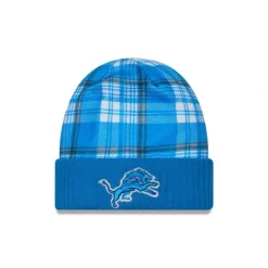 Online Detroit Lions 2024 Cold Weather Statement Knit Beanie - KTGCaps - Baseball caps for various teams, purchased online at a discount Caps